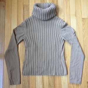 Dolce & Gabbana Turtleneck Sweater Beige